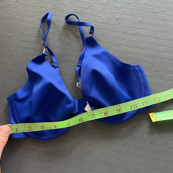 Free People Ari Underwire Neo Bra In Blue Flame - Picture 5 of 6